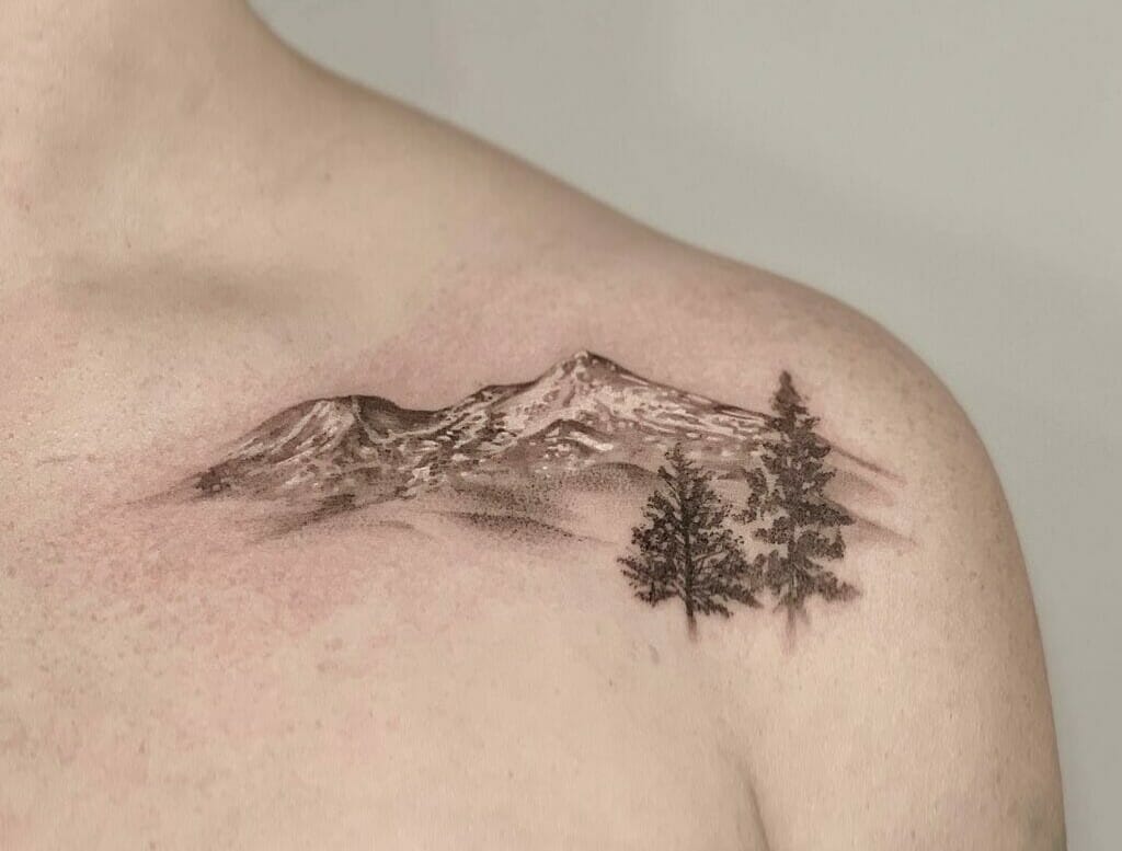 Temporary Tattoos Mountains