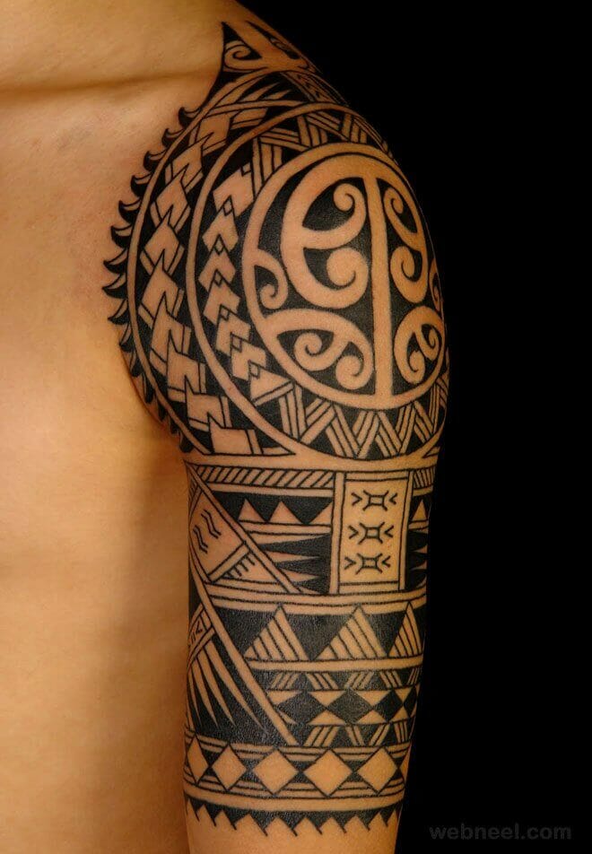 Samoan Arm Half Sleeve