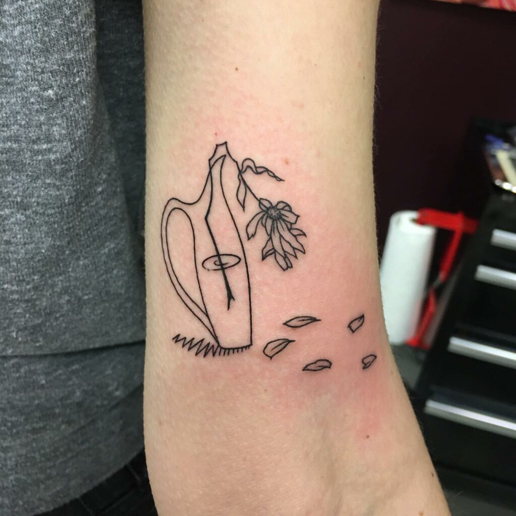 Simple Inner Arm Tattoos