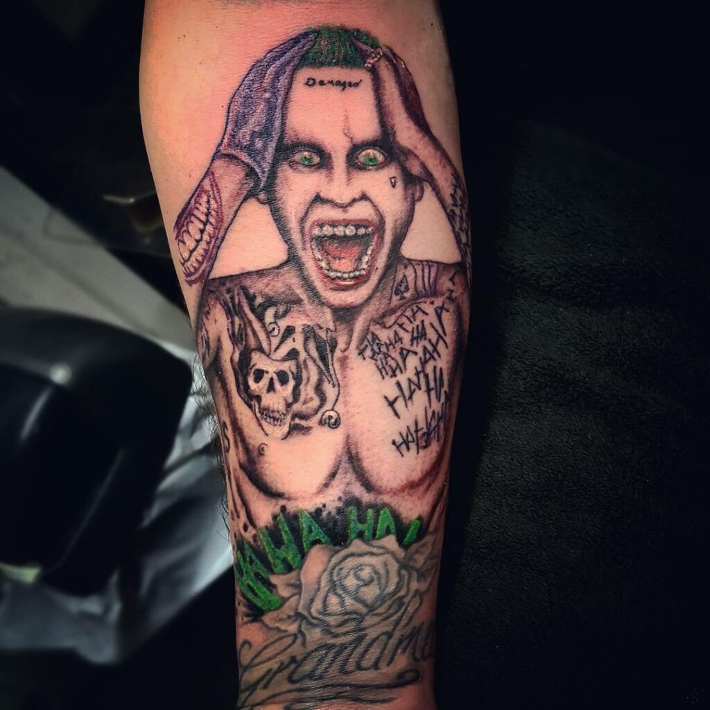 Suicide Squad Joker Tattoos