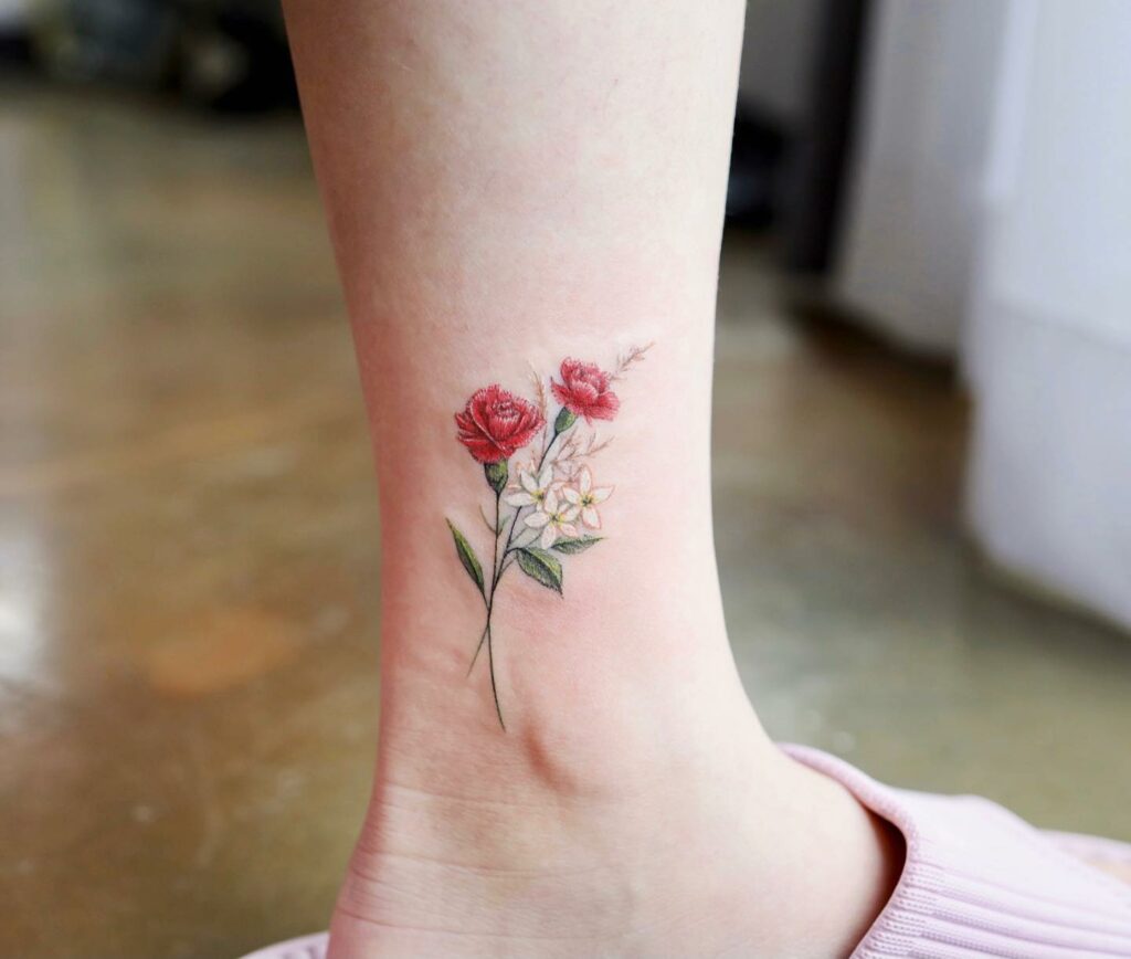 Birth Month Flower Tattoo Ideas  Meaning  Tattoodo
