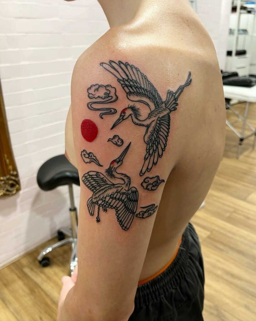  Avian Inner Bicep Tattoo