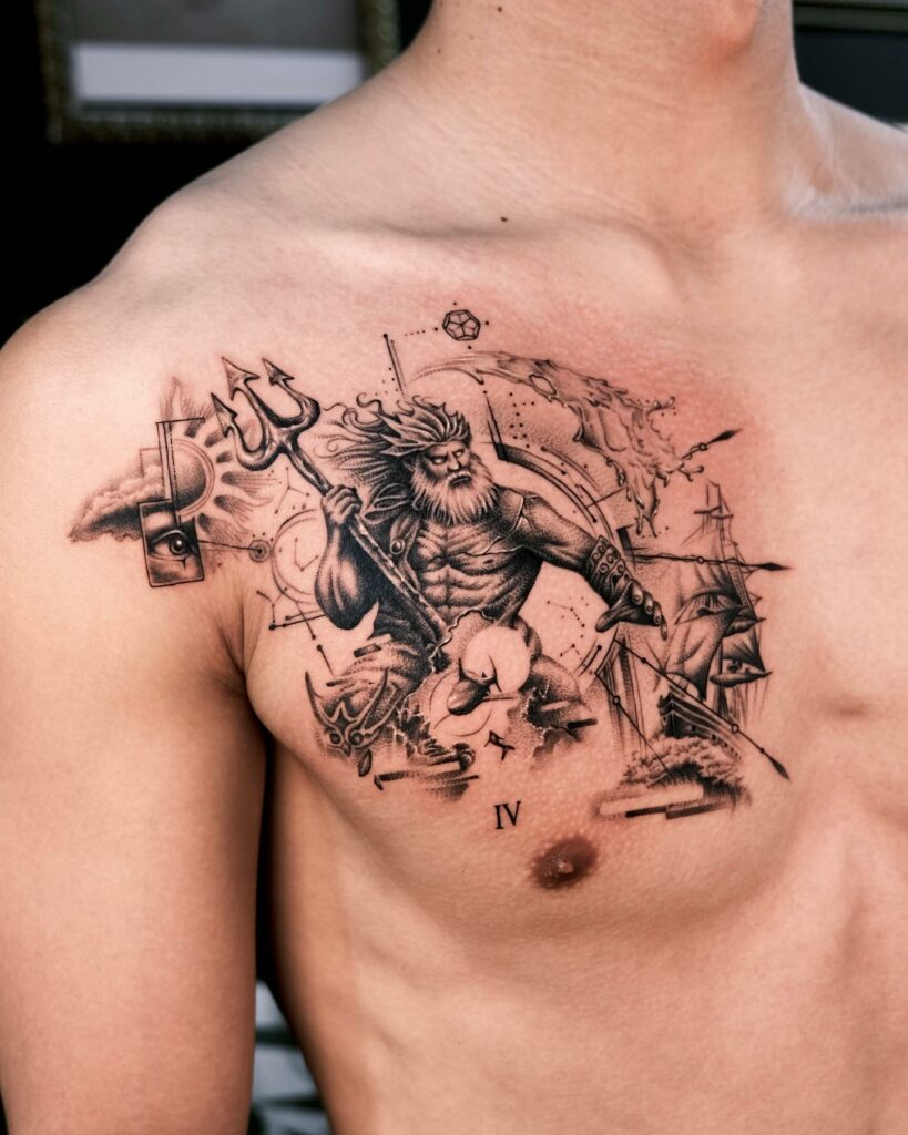 Poseidon Tattoos