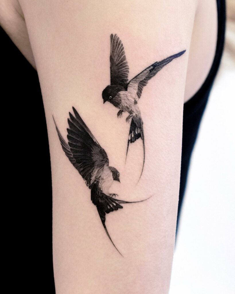 10 Amazing Swallow Tattoo Designs  Their Meaning  alexie