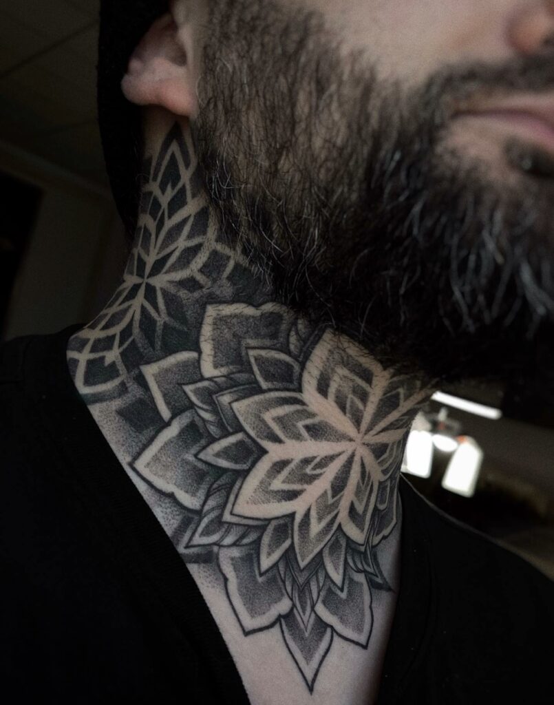 How strong does someone have to be to handle getting a neck tattoo? - Quora