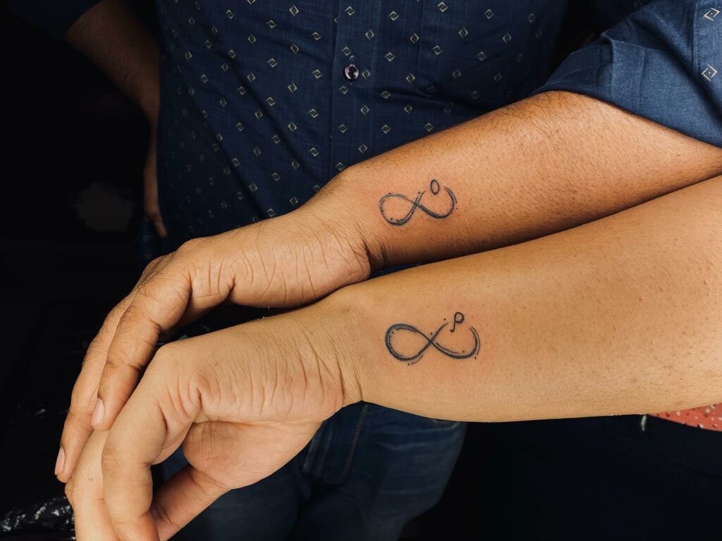 Infinity Tattoos for Couples