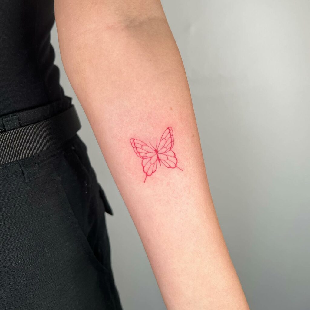 Red Butterfly Tattoo Meaning