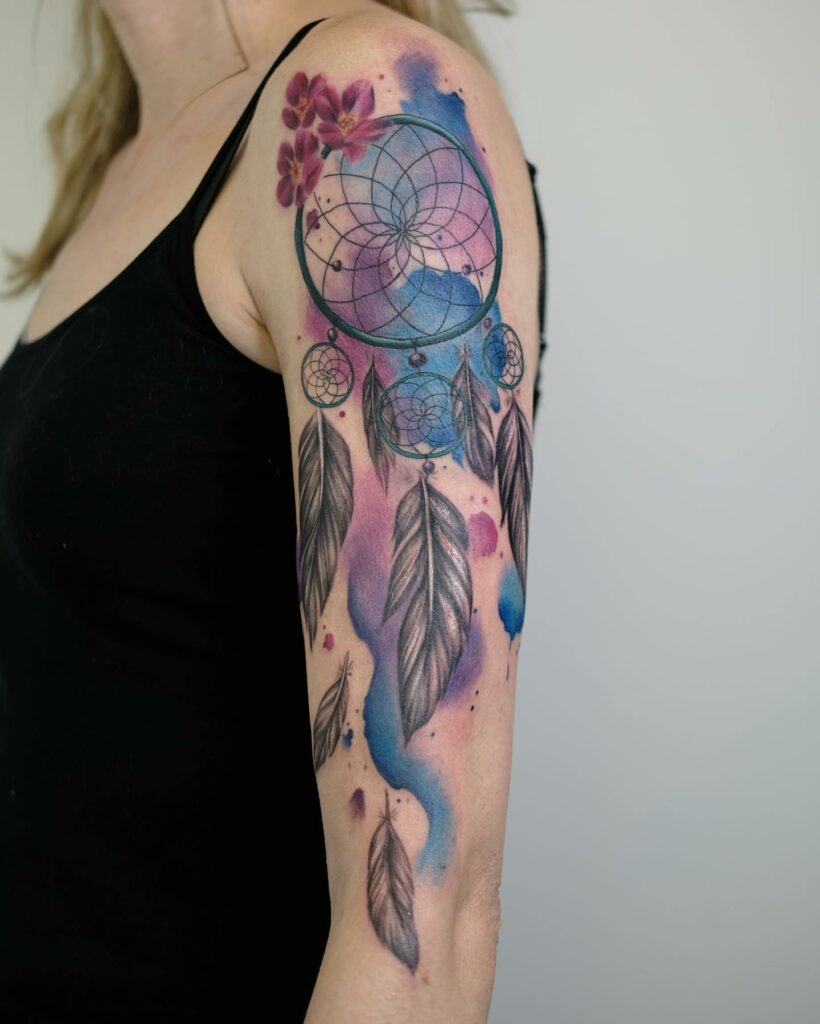 Dream Catcher Tattoos 