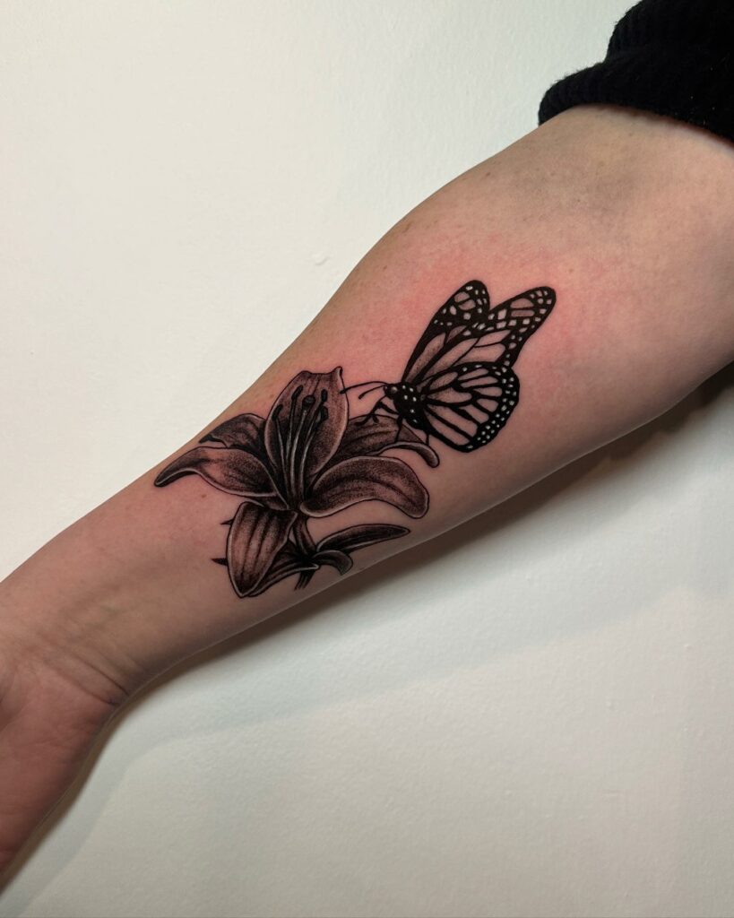 Monarch Butterfly Tattoo Meaning