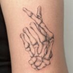 Hand Skeleton Tattoos