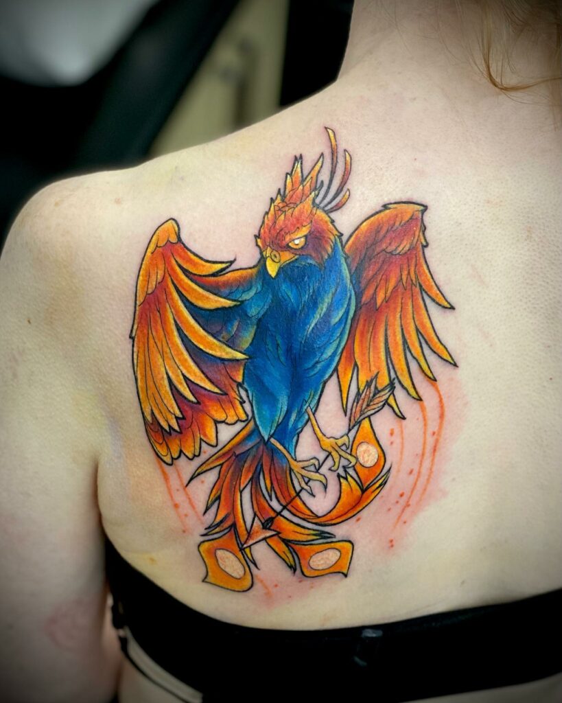 Phoenix Bird Tattoo