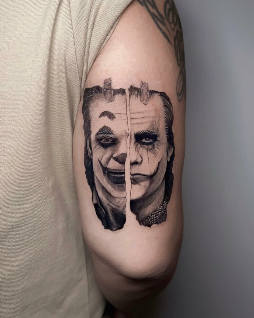 Black Joker Tattoo