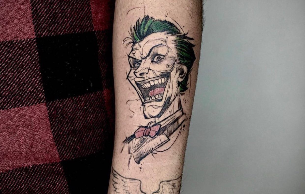 Joker Tattoo Vector Images over 400