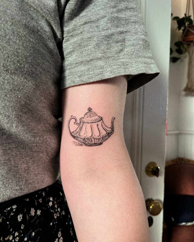 magic lamp flowers tattoo by Wes Fortier at Burning Hearts  Flickr