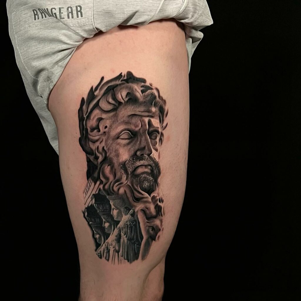 20+ Zeus Tattoo Stencil