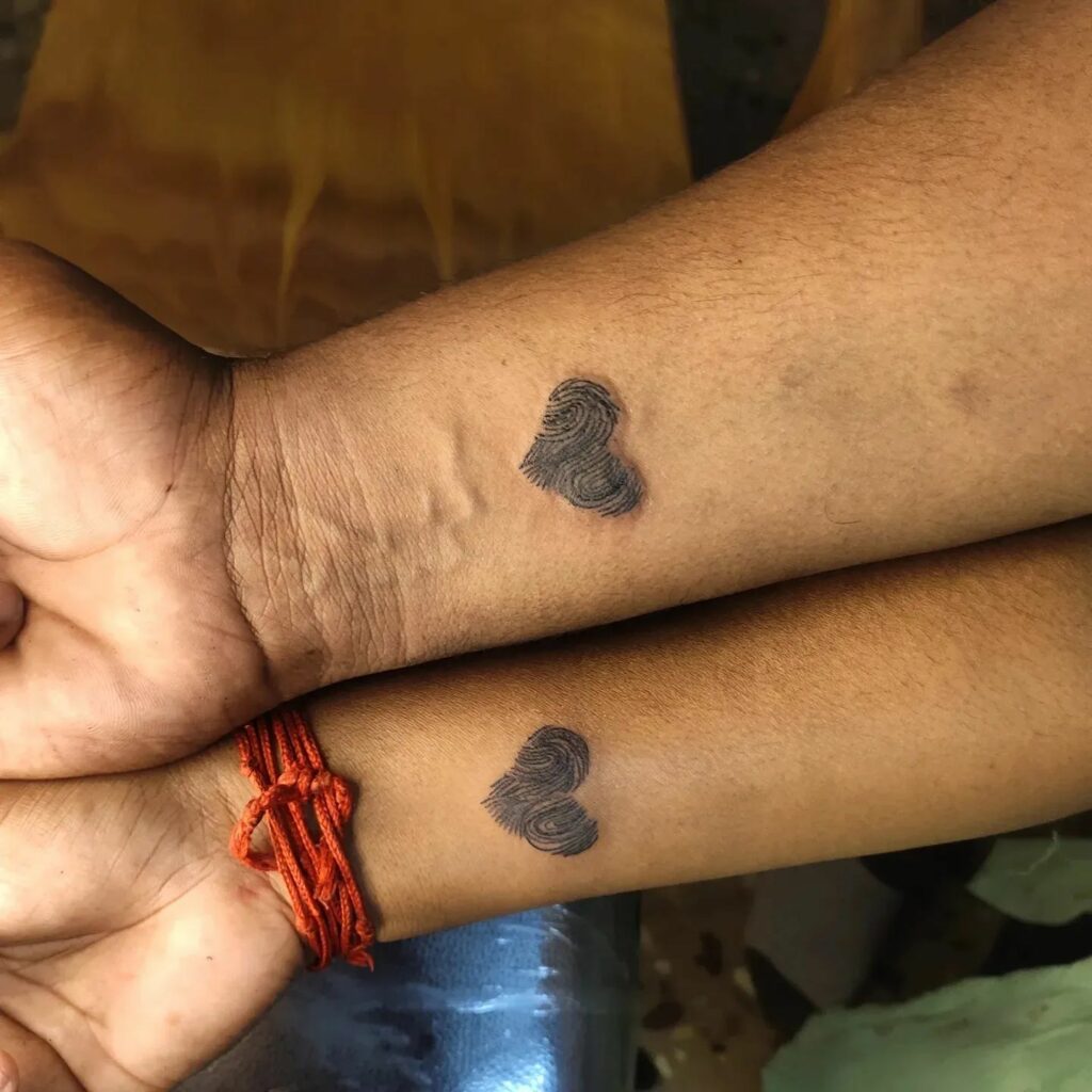 Couple Love Tattoos