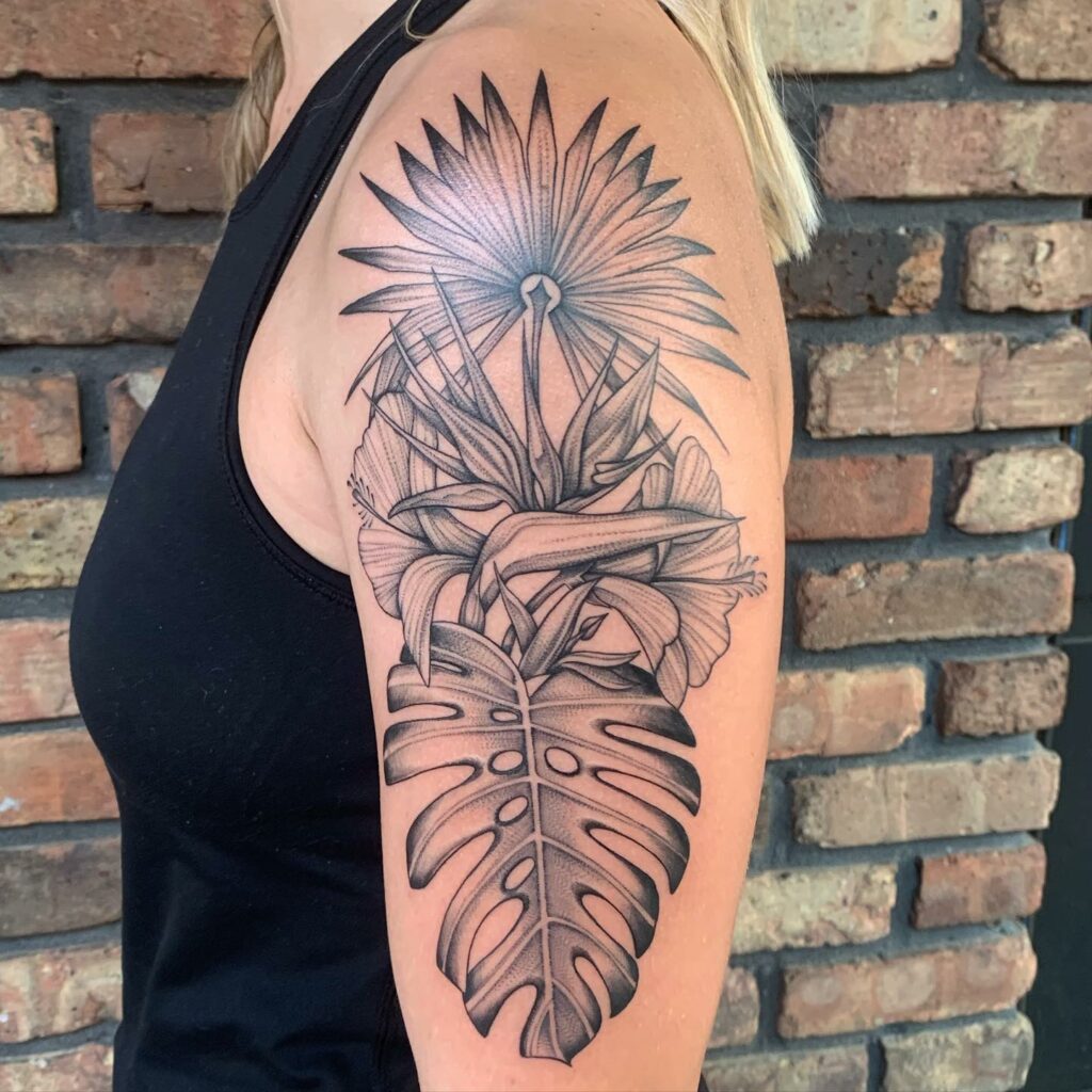 Bird of Paradise Tattoo