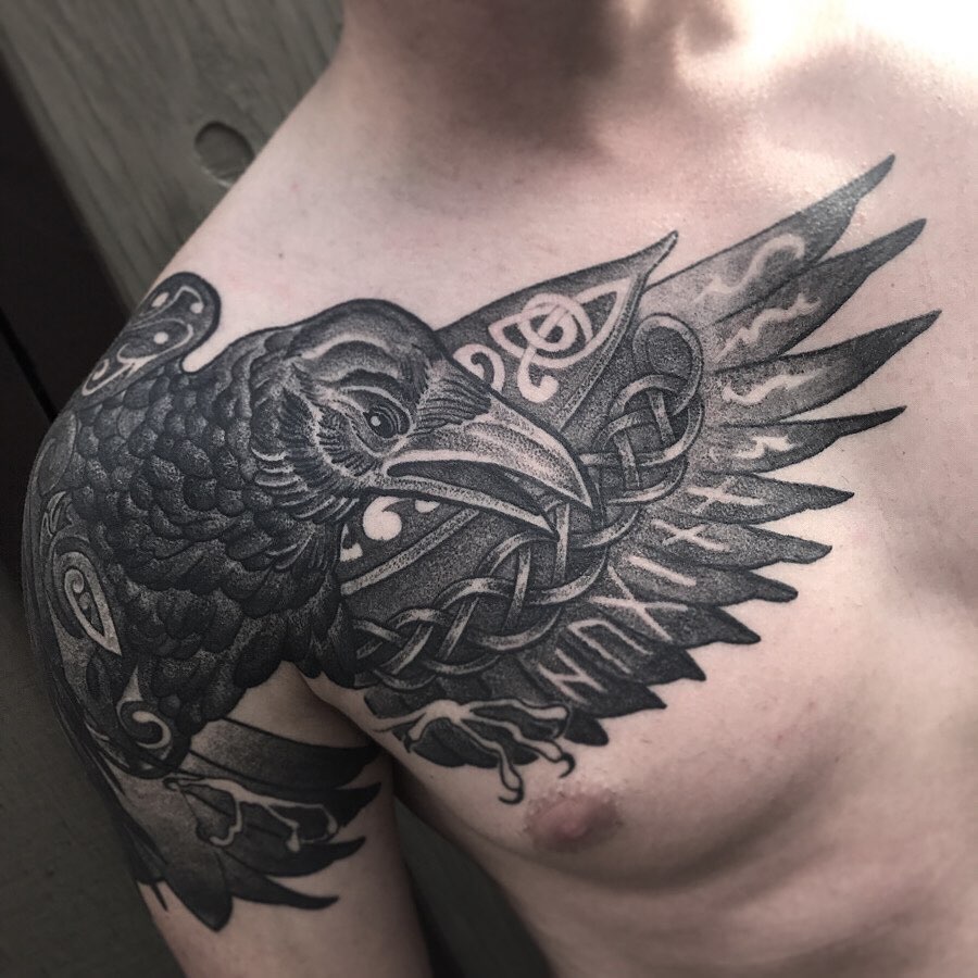 Celtic Raven Tattoo