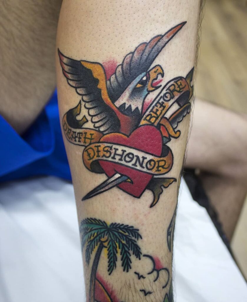 Death Before Dishonor Tattoo