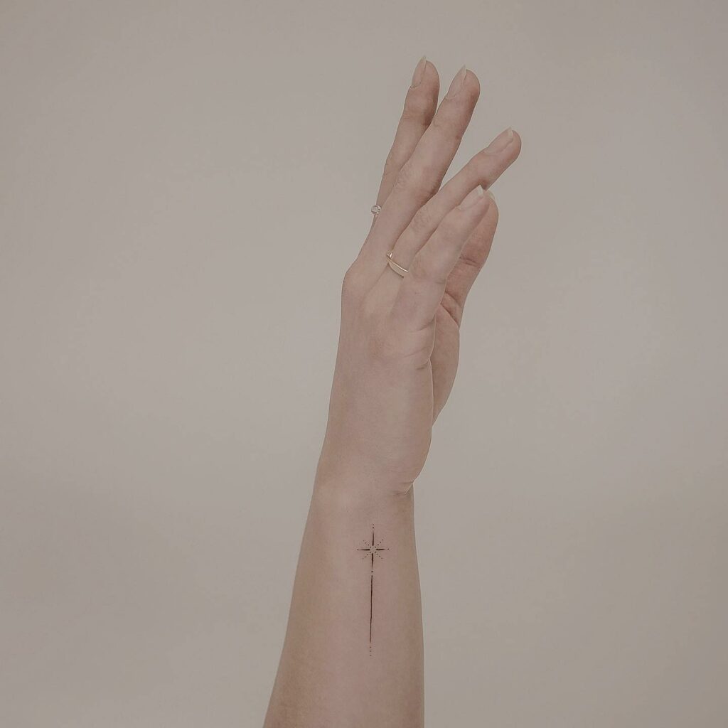 Shooting Star Tattoo