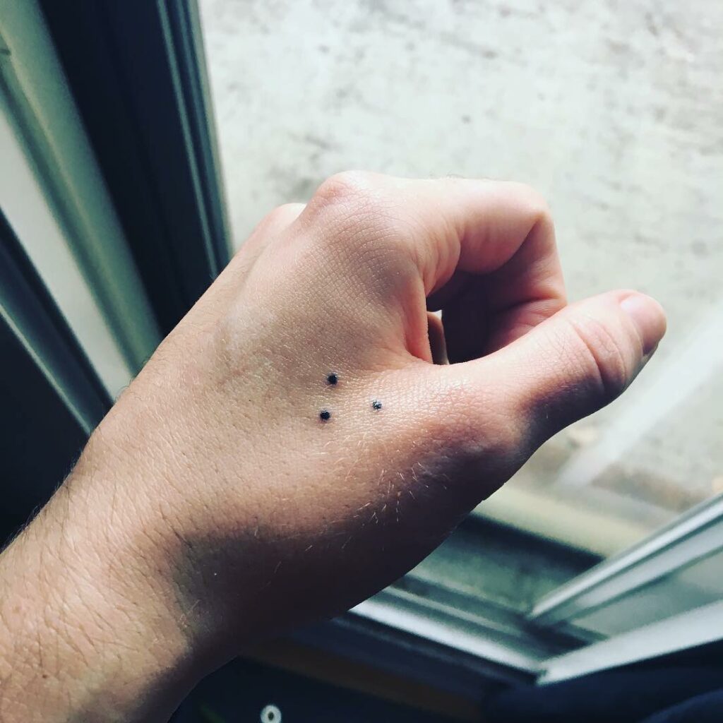 3 Dots Tattoo