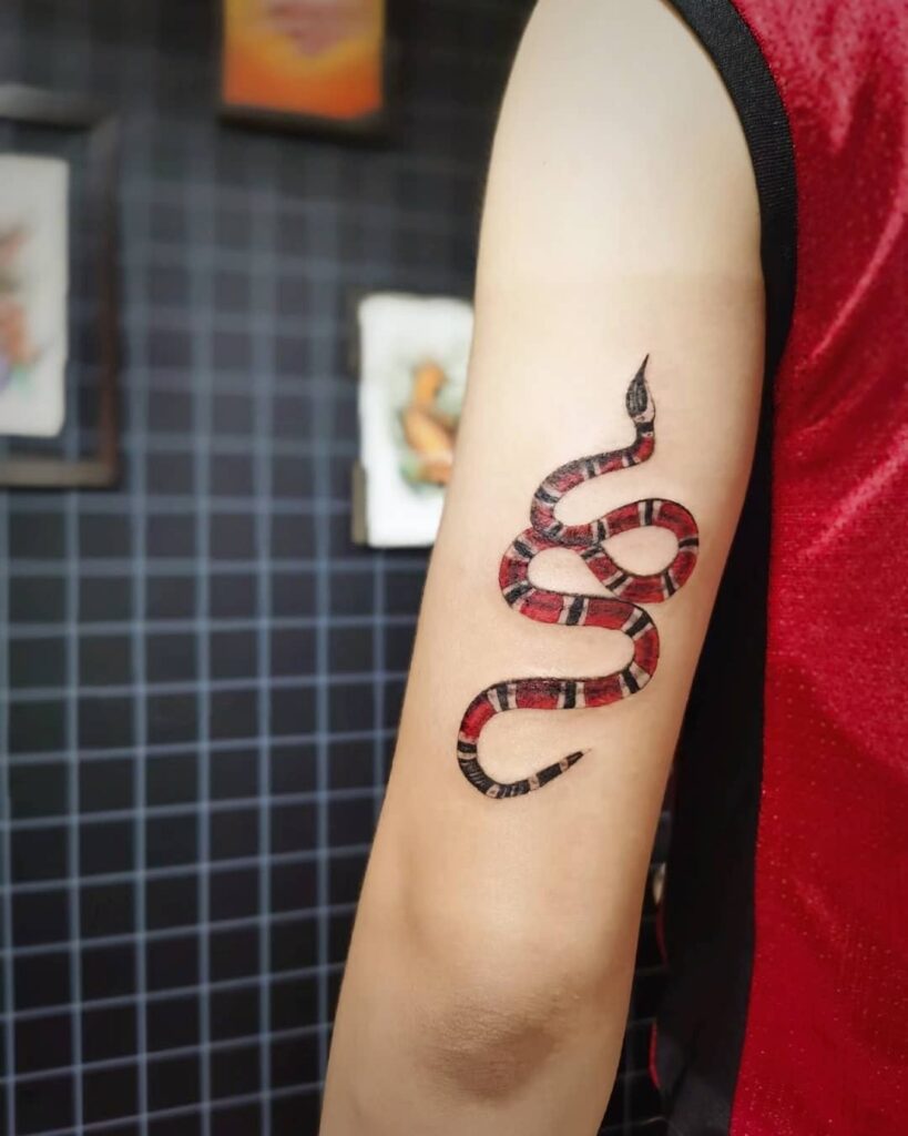 Gucci Snake Tattoo