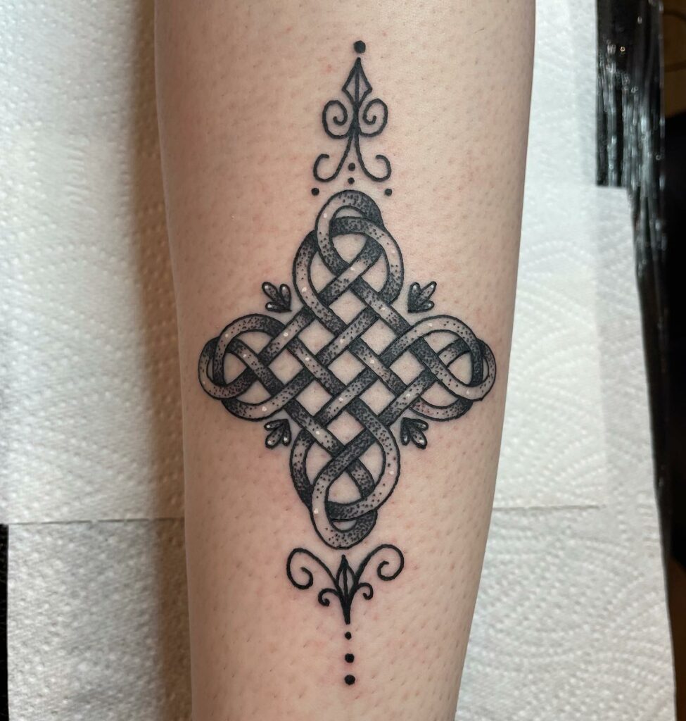 Celtic Mandala Knot Tattoo