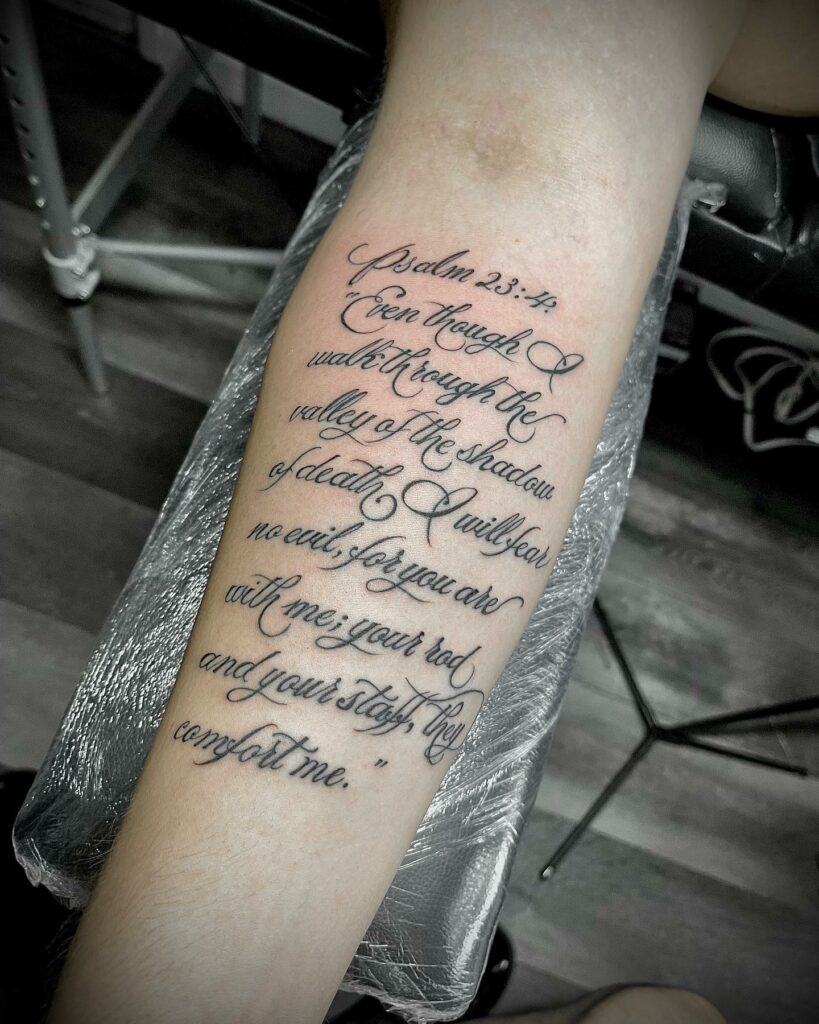 Bible Verse Tattoos to Inspire  Tattoo Observer
