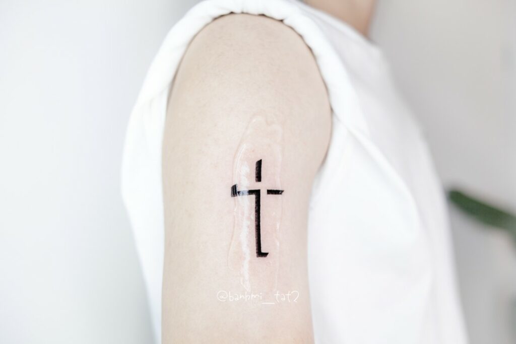 Christian Cross Tattoo