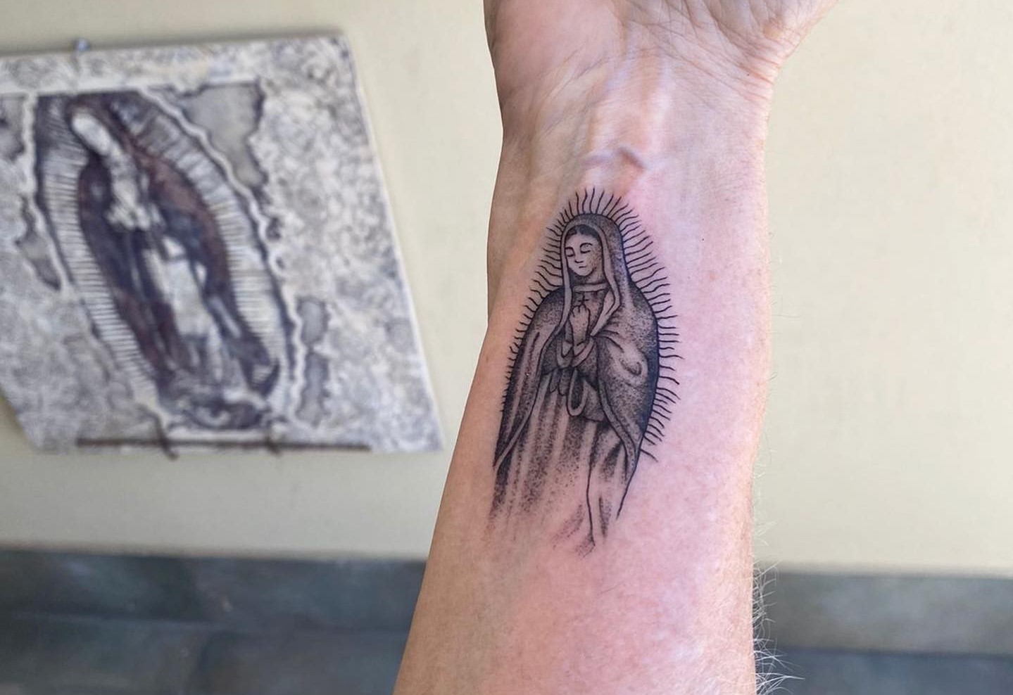 Virgen de Guadalupe  Mary tattoo Virgin mary tattoo Tattoos