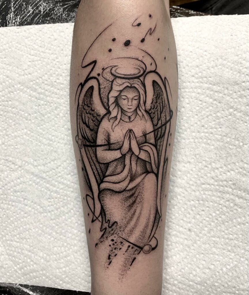Praying Angels Tattoo