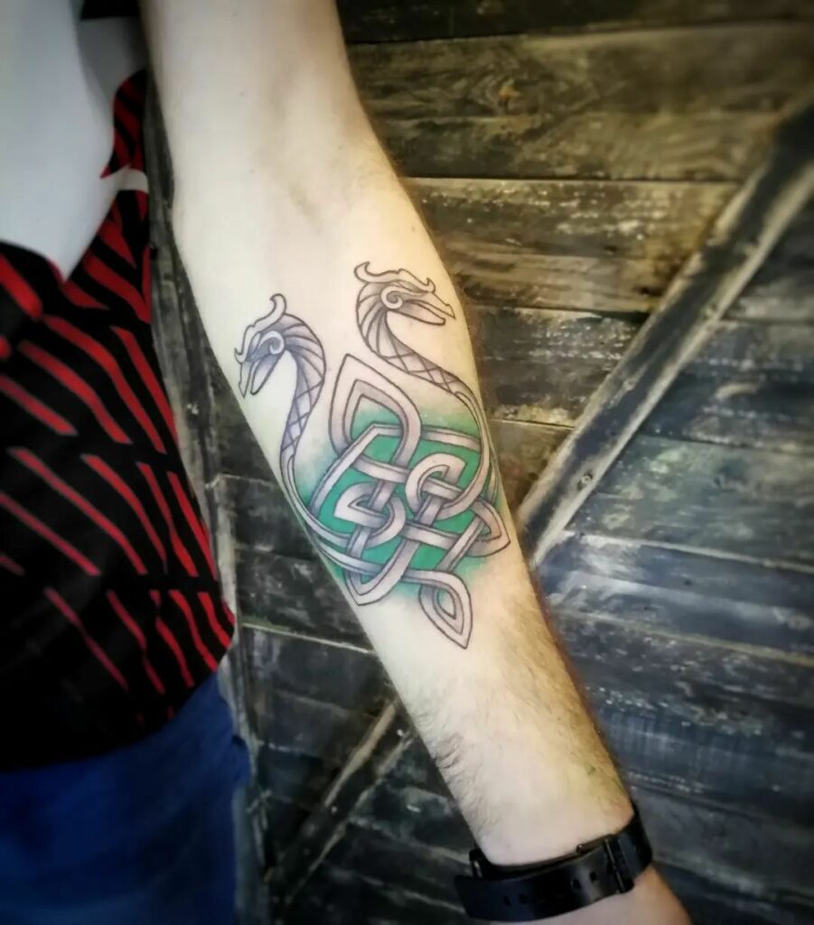 Celtic Snake Tattoo