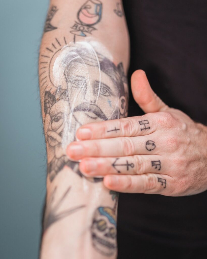 Eucerin on Tattoos