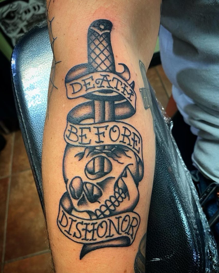 death-before-dishonor-tattoo-designs-you-need-to-see-in-2024