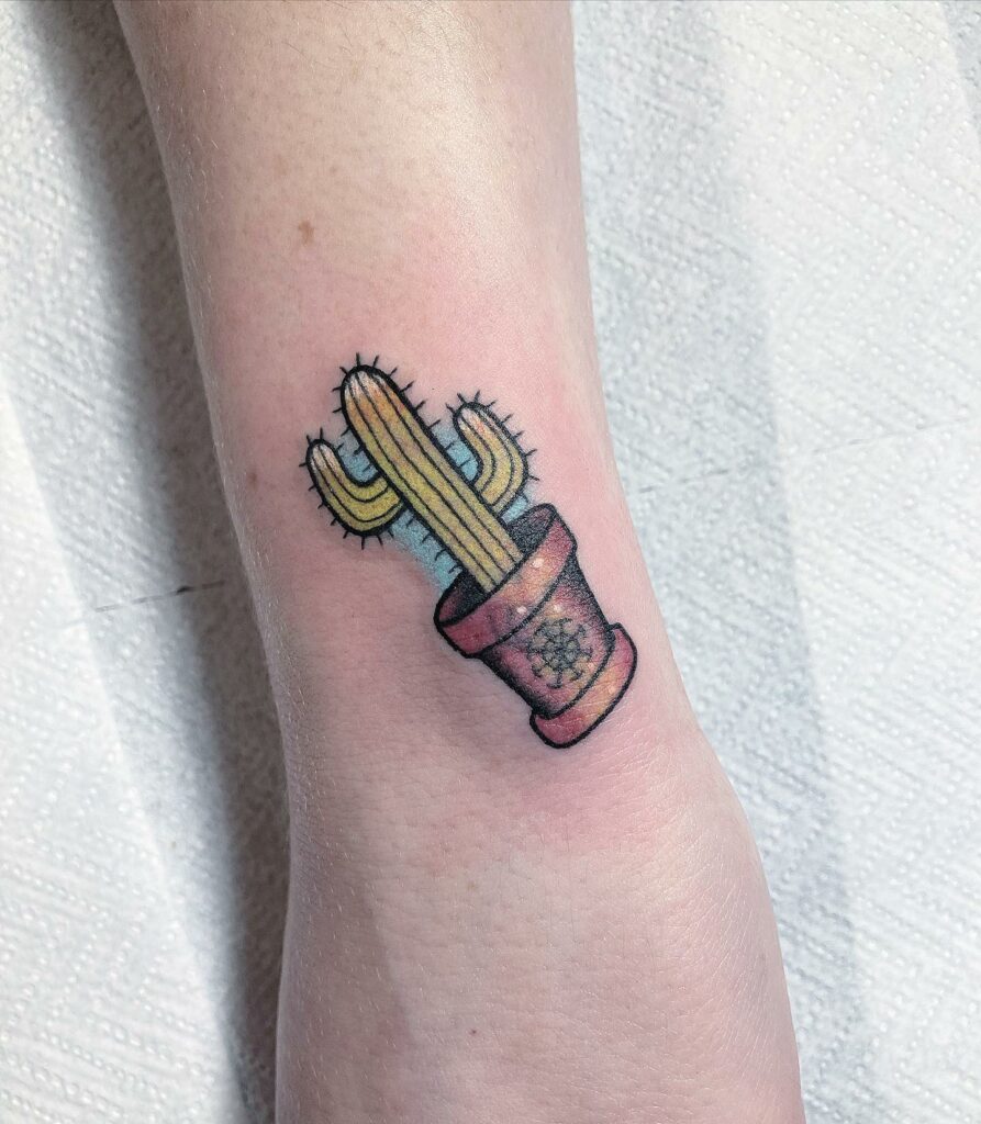 Cute Cactus Tattoos