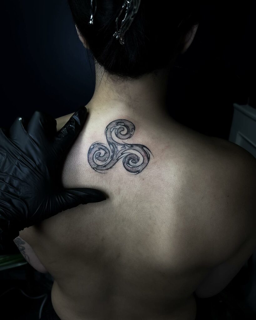 Celtic Triskelion Tattoo