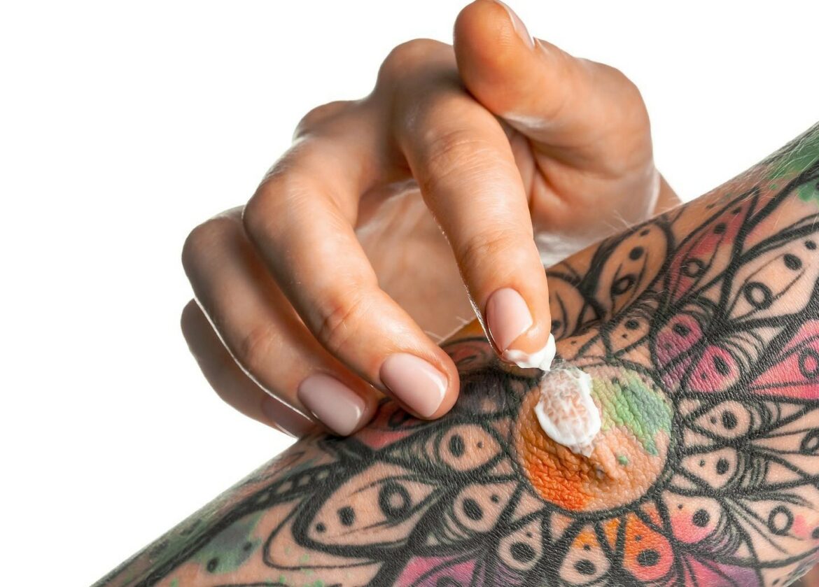 taking care of tattoo