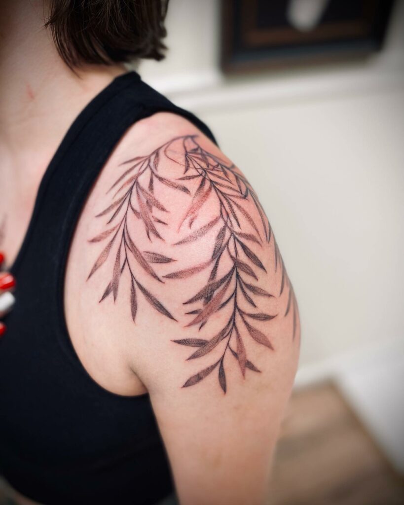 Weeping Willow Tattoo