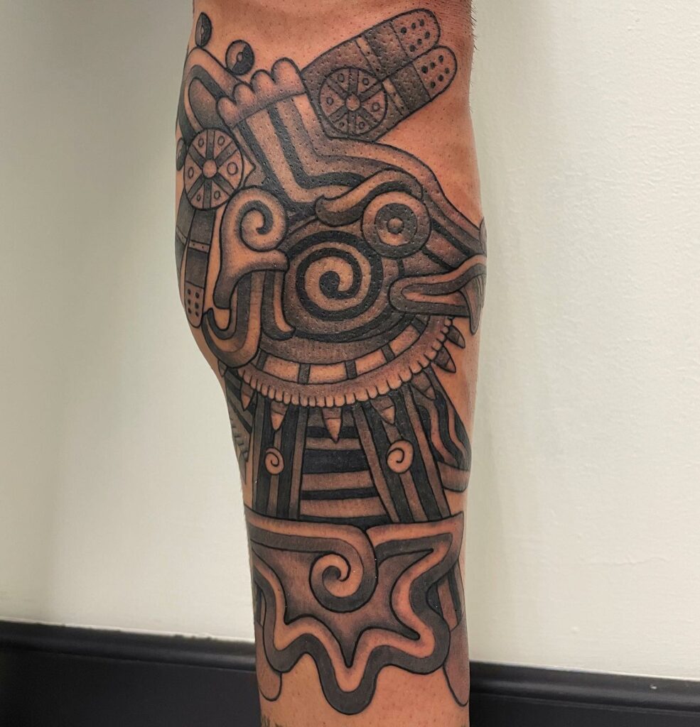 Traditional Aztec Tribal