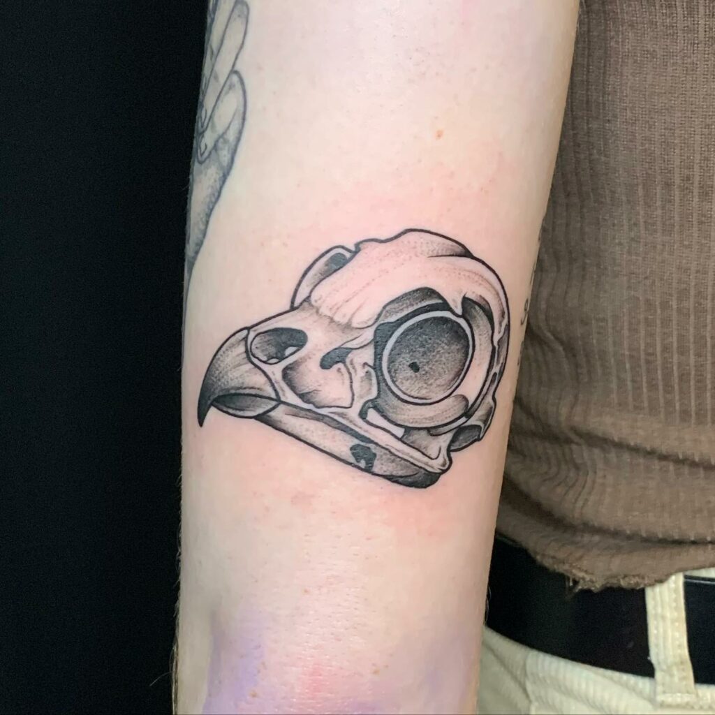 Animal Skull Tattoo  Reallooking Temporary Tattoos  SimplyInkedin