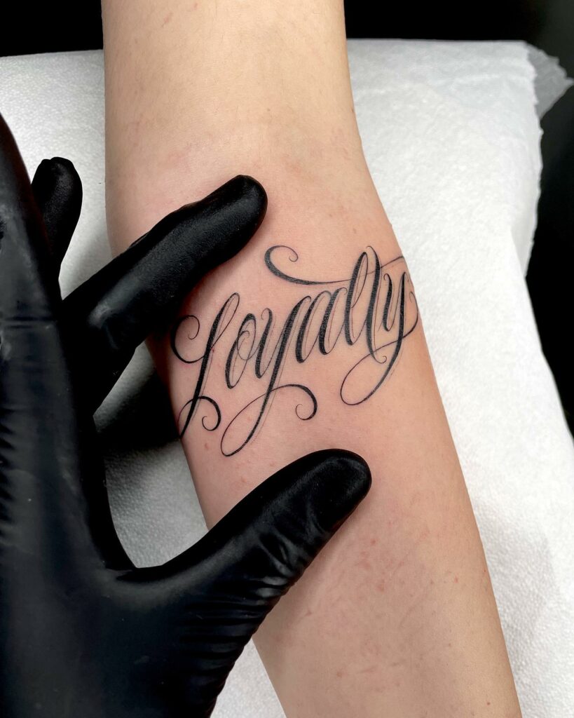 40 Loyalty Over Love Tattoo Designs With Meanings and Ideas  Body Art Guru