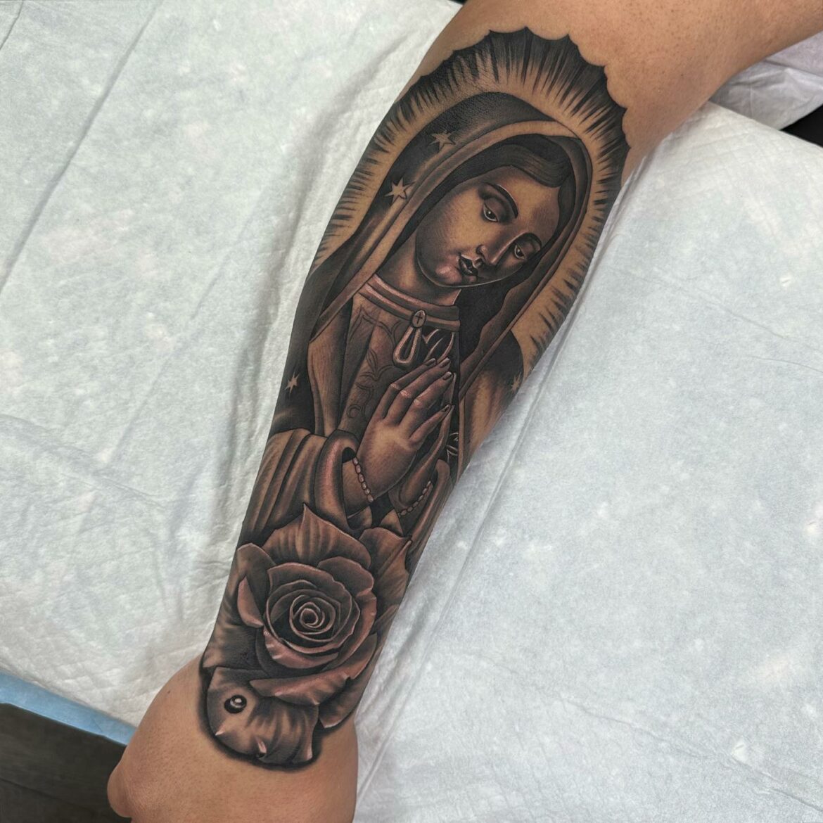 Amazing Virgen De Guadalupe Tattoo Designs To Inspire You In 2024