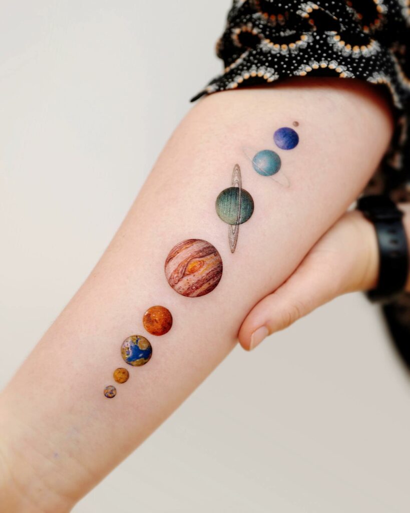 Solar System Planets Design