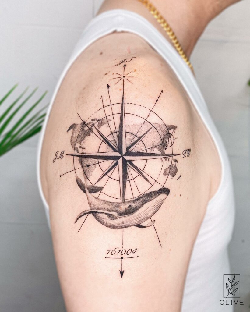What Do Compass Tattoos Mean Unlocking the Hidden Meanings of Compass  Tattoos  Impeccable Nest