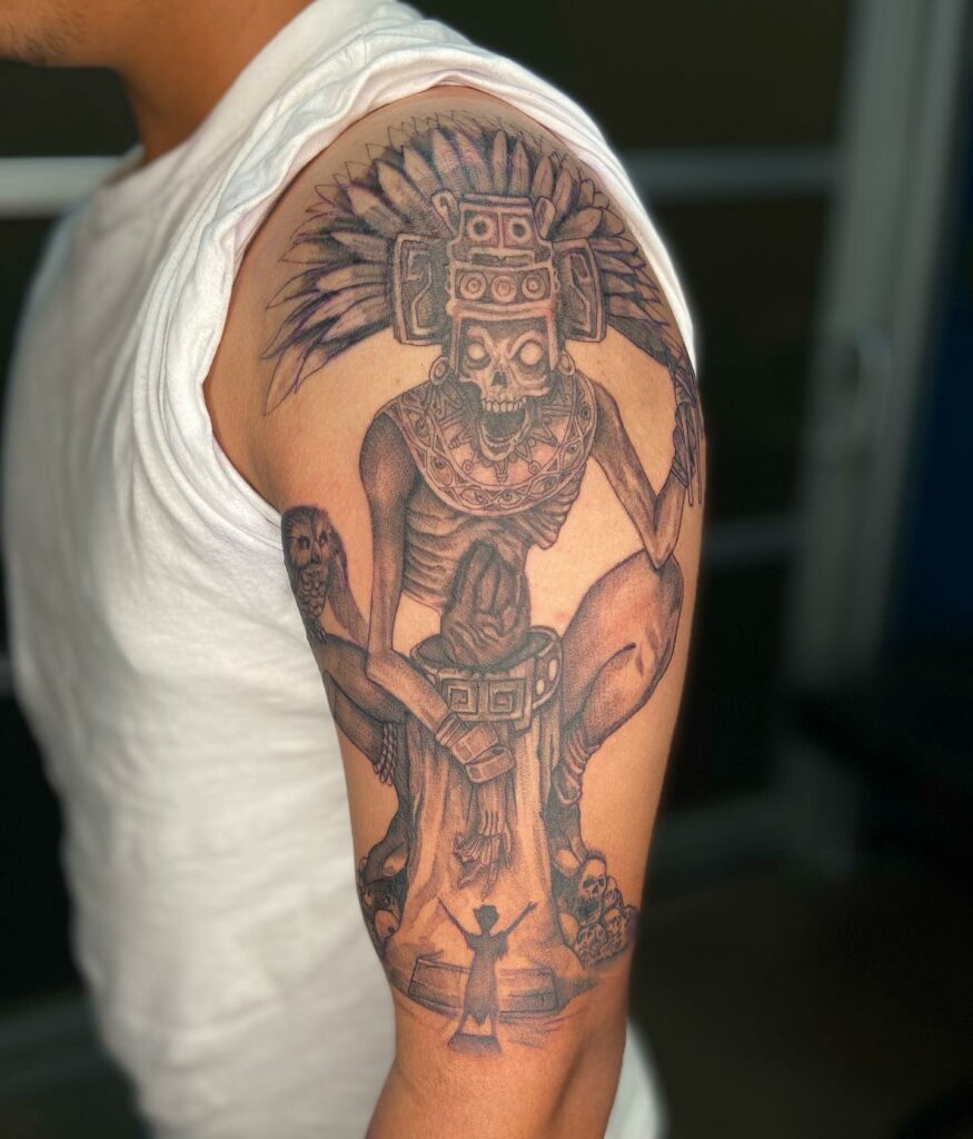 50 Best Aztec Tattoos With Deep Meaning  InkMatch