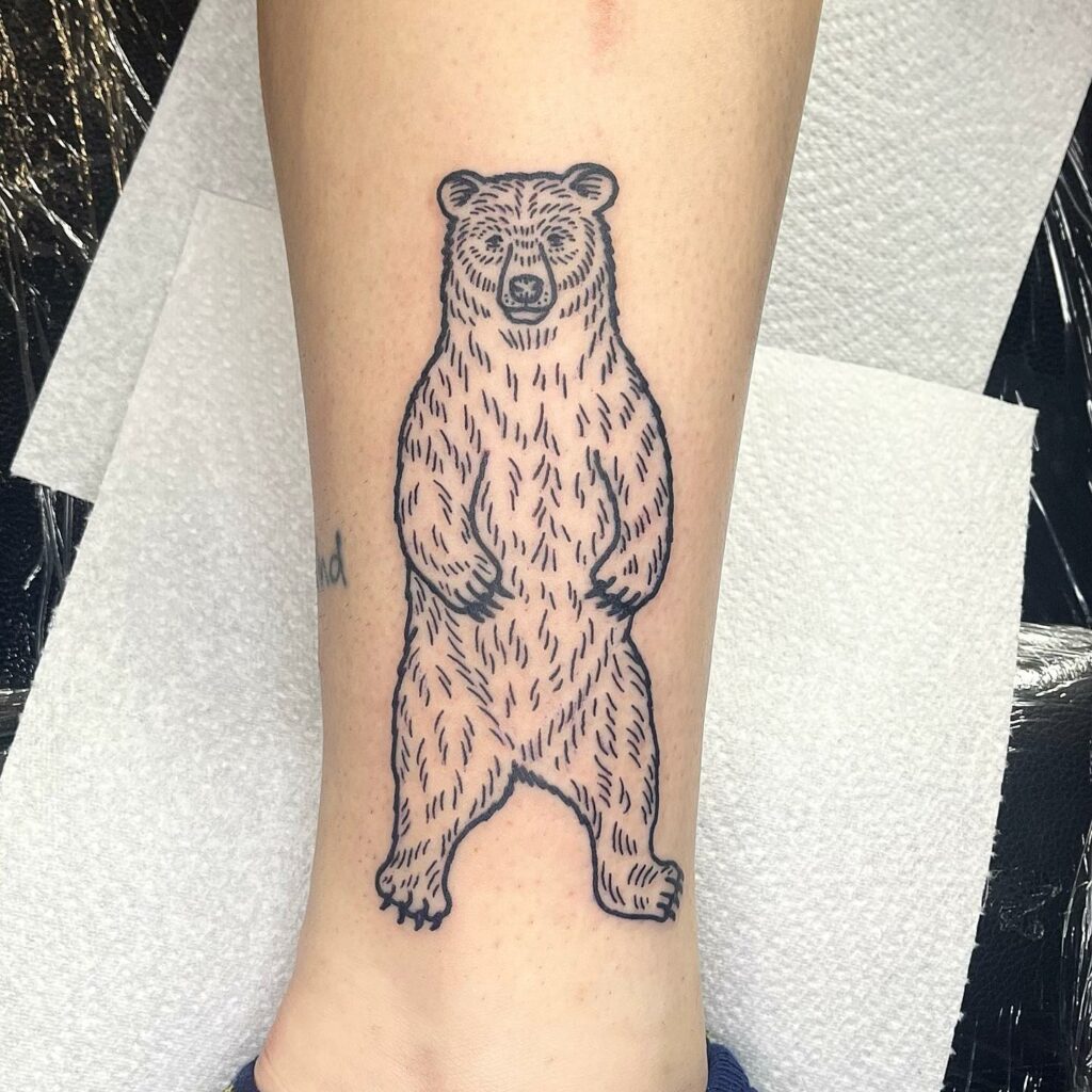 Bear by Sean Houston  Finishing Touch Tattoo  Facebook