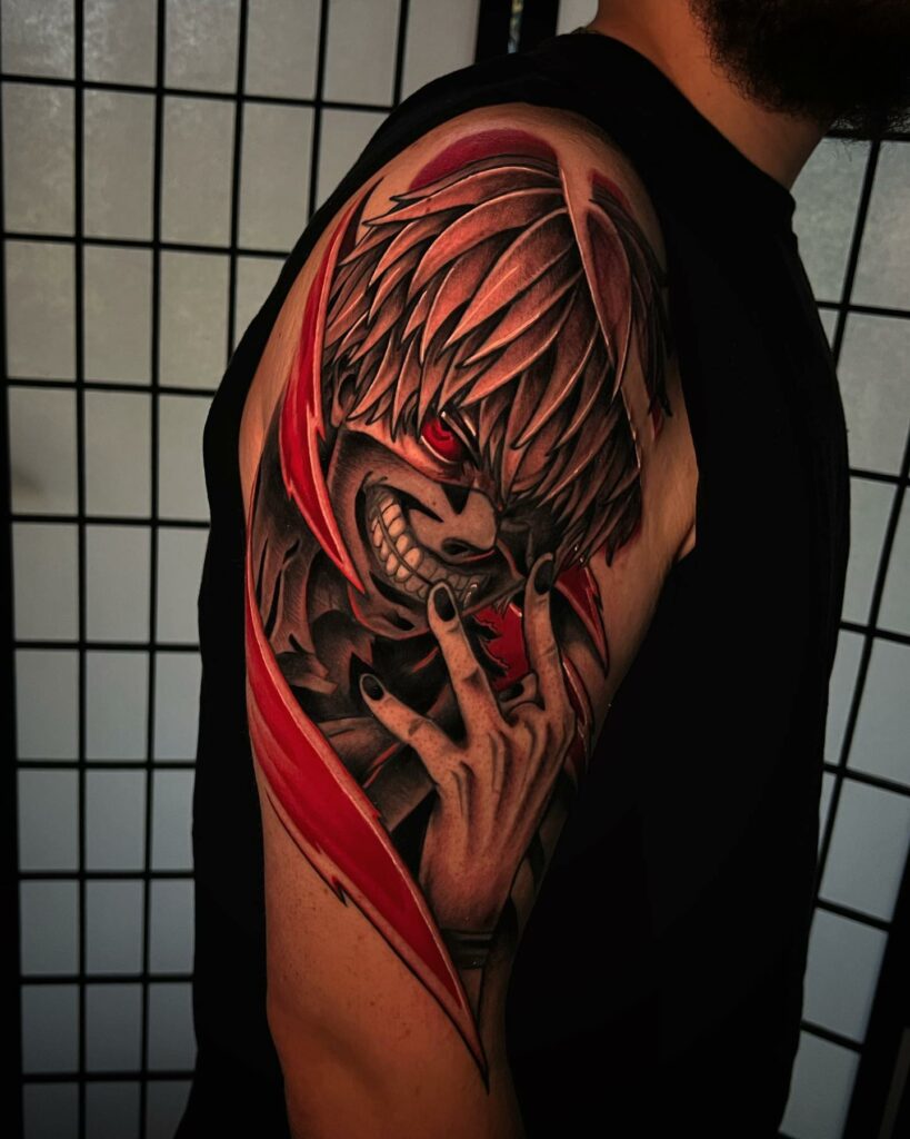 Ken Kaneki  Senza regole tattoo