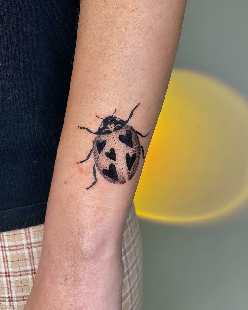 80 Unique Ladybug Tattoo Designs and Meanings