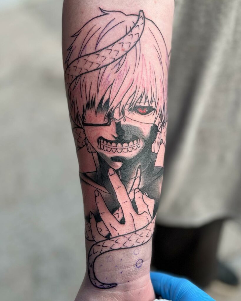 46 Tokyo Ghoul Tattoos Unleash Your Inner Ghoul With These Killer Designs   Body Artifact