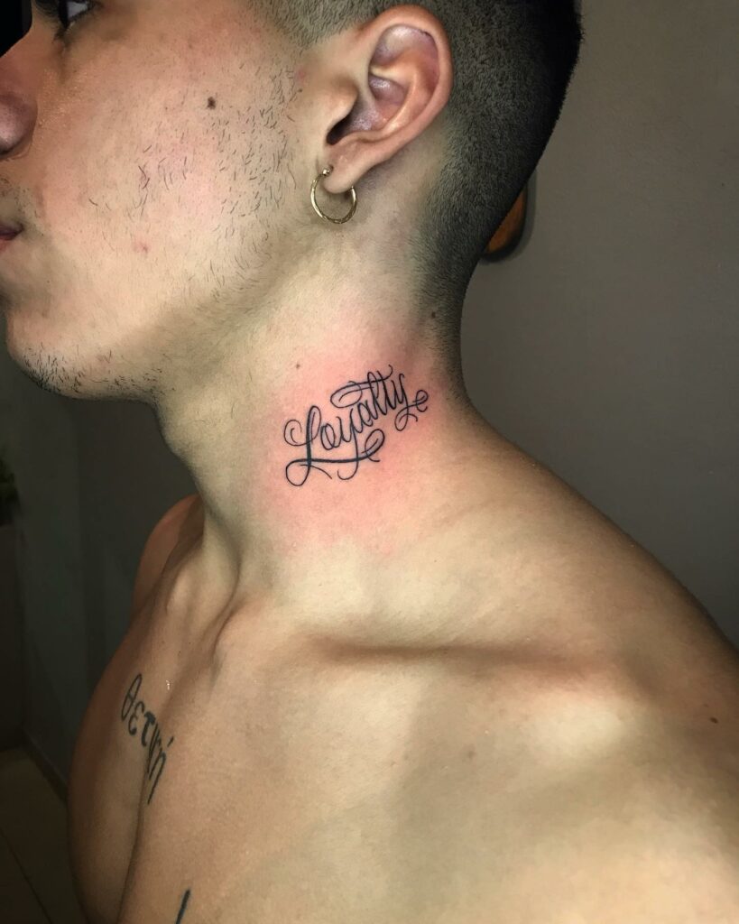 Hue of Loyalty tattoo